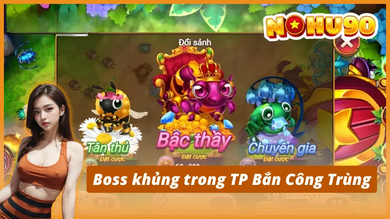 Hệ thống phần thưởng tại TP Bắn Côn Trùng tại nhà cá Nohu90